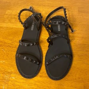 Studded sandals